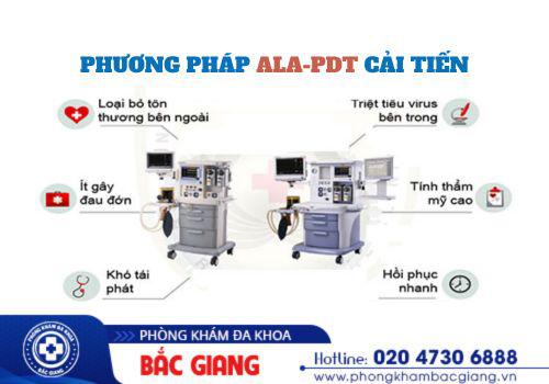 Điều trị hiệu quả bệnh sùi mào gà bằng phương pháp ALA - PDT hiện đại. sùi mào gà dương vật