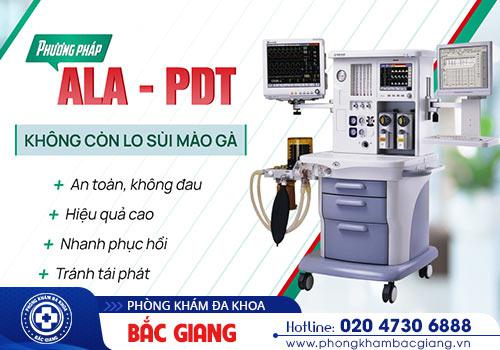 Hỗ trợ điều trị HPV gây bệnh sùi mào gà hiệu quả bằng phương pháp ALA - PDT