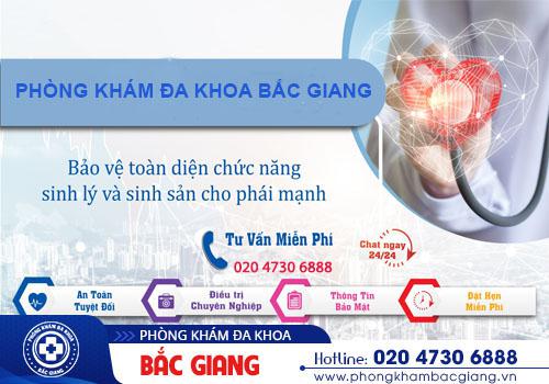 Hỗ trợ điều trị dương vật bị nổi mụn hiệu quả tại Đa Khoa Bắc Giang